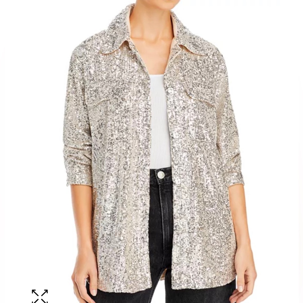 BB Dakota Sequin Shacket, GREAT FOR THE HOLIDAYS!
